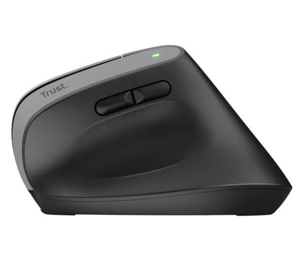 TRUST ergonomiczna BAYO+ Bezprzewodowa Czarna 25146 - 1489325 - zdjęcie 3